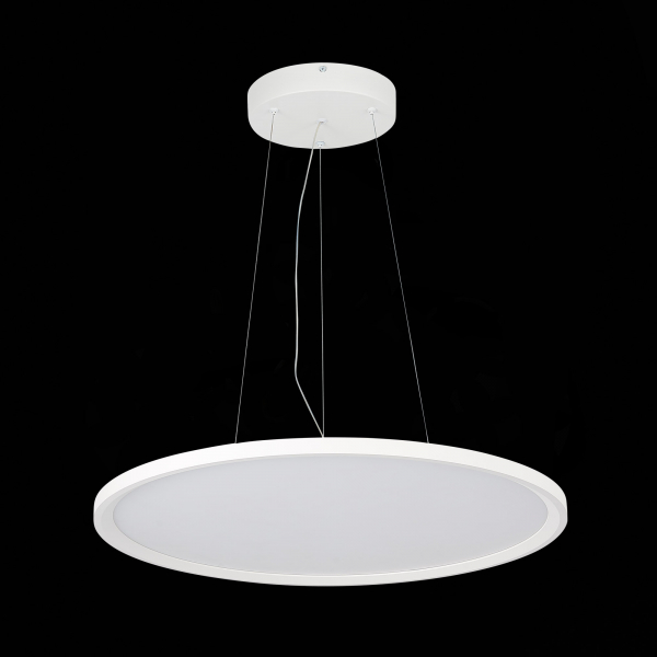ST602.543.56 Светильник подвесной Белый LED 1*56W 4000K 5 040Lm Ra&gt;80 120 IP20 D600xH35 185-265V Подвесные светильники, изображение 4