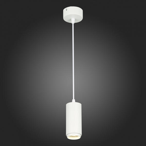 ST600.543.10 Светильник подвесной Zoom Белый LED 1*10W 4000K 1 000Lm Ra&gt;80 15-60° IP20 D59xH130 170-240VV Подвесные светильники, изображение 5