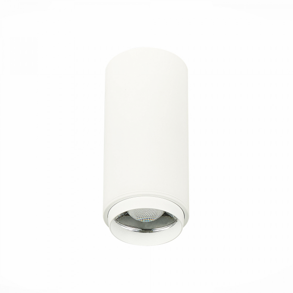 ST600.542.10 Светильник потолочный Zoom Белый LED 1*10W 4000K 1 000Lm Ra&gt;80 15-60° IP20 D59xH130 170-240VV Накладные светильники, изображение 2