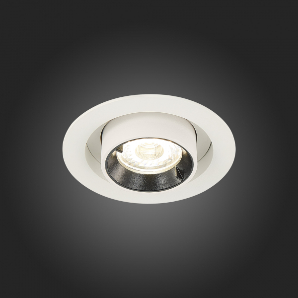 ST702.238.12 Св-к встр. Белый LED 1*12W 3000K 900Lm Ra80 24° IP20 D90xH92 180-240V Встраиваемые светильники, изображение 7