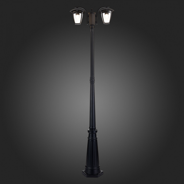 SL081.405.02 Светильник уличный наземный ST-Luce Черный/Черный, Прозрачный E27 2*40W SIVINO, изображение 13