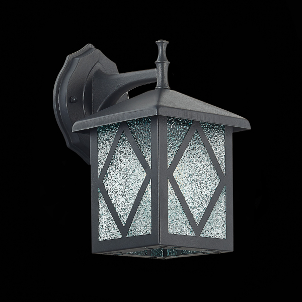 SL084.411.01 Светильник уличный настенный ST-Luce Черный/Черный, Прозрачный E27 1*60W LORNE, изображение 5