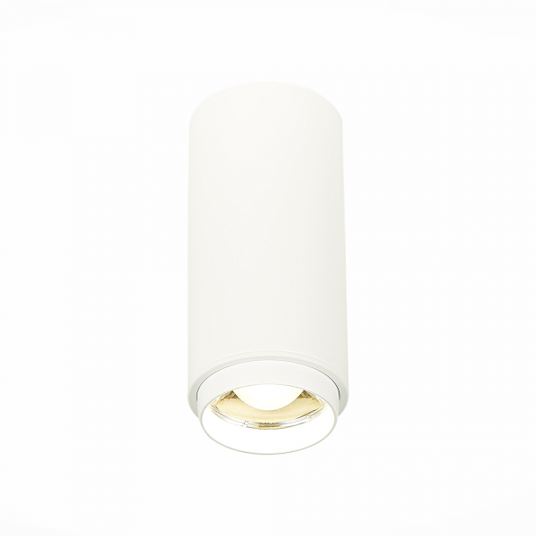 ST600.542.10 Светильник потолочный Zoom Белый LED 1*10W 4000K 1 000Lm Ra&gt;80 15-60° IP20 D59xH130 170-240VV Накладные светильники
