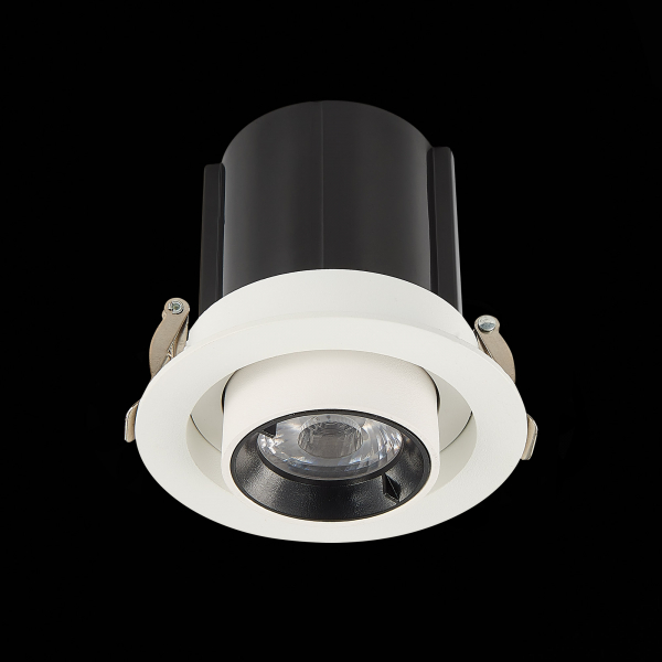 ST702.248.12 Св-к встр. Белый LED 1*12W 4000K 900Lm Ra80 24° IP20 D90xH92 180-240V Встраиваемые светильники, изображение 6