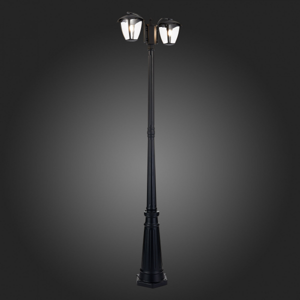 SL081.405.02 Светильник уличный наземный ST-Luce Черный/Черный, Прозрачный E27 2*40W SIVINO, изображение 11