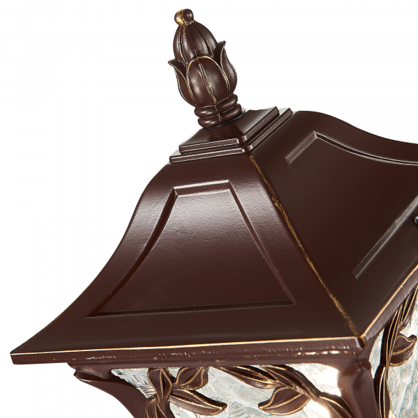 SL083.705.01 Светильник уличный наземный ST-Luce Кофейный/Кофейный, Прозрачный E27 1*60W CHIANI, изображение 4