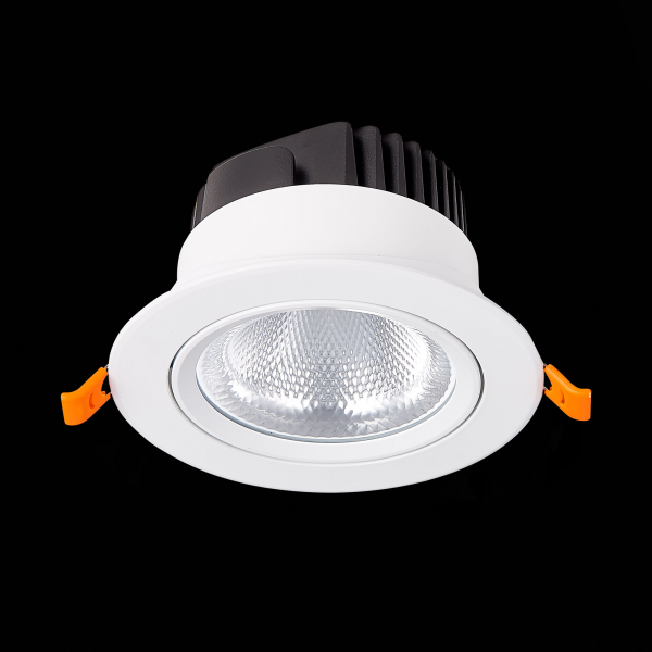 ST211.548.15.36 Св-к встр. Белый LED 1*15W 4000K 1 125Lm Ra80 36° IP20 D109xH65 220-240V Встраиваемые светильники, изображение 6