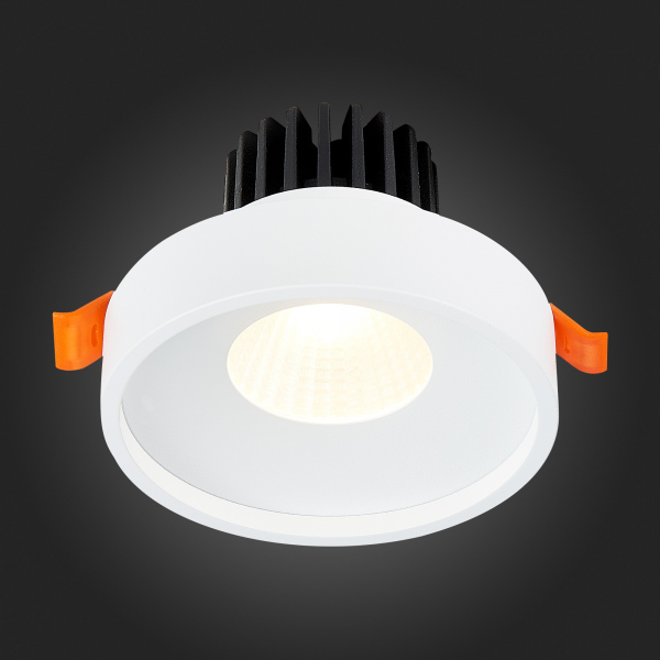 ST751.538.10 Св-к встр. Белый LED 1*10W 3000K 750Lm Ra&gt;90 38° IP20 D100xH75 170-240V Встраиваемые светильники, изображение 5