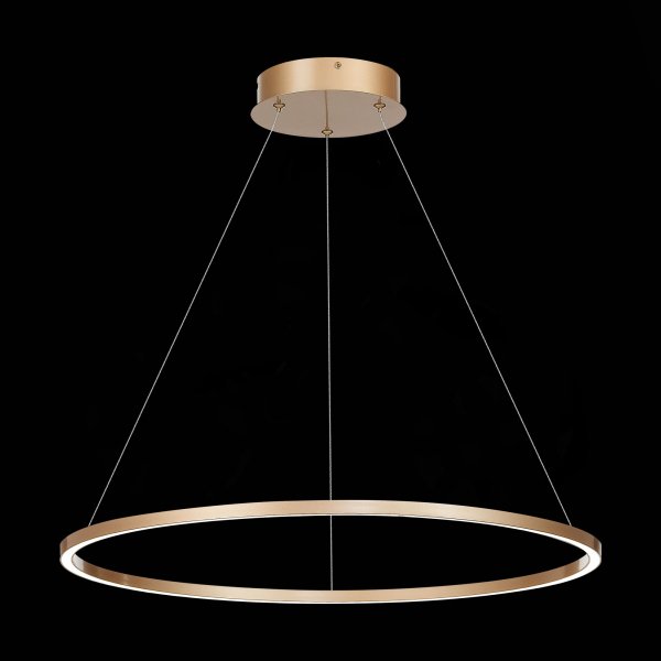 ST605.243.34 Светильник подвесной ST-Luce Золотистый/Белый LED 1*34W 4000K Подвесные светильники, изображение 3