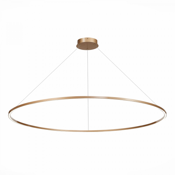 ST605.243.72 Светильник подвесной ST-Luce Золотистый/Белый LED 1*72W 4000K Подвесные светильники