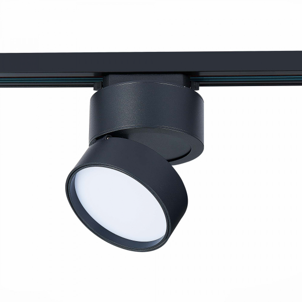ST651.436.14 Св-к трек. Черный LED 1*14W 3000K 1 100Lm Ra&gt;90 120° IP20 D104xH128 170-240VV Однофазная трековая система, изображение 2