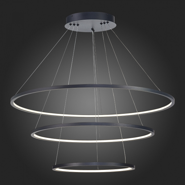 ST603.443.114 Светильник подвесной ST-Luce Черный/Белый LED 1*114W 4000K Подвесные светильники, изображение 4