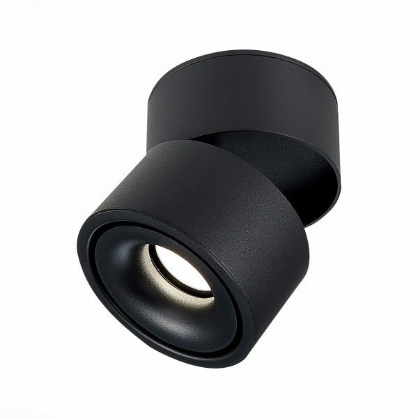 ST652.432.12 Светильник потолочный Черный LED 1*12W 3000K 1 000Lm Ra&gt;90 36° IP20 D100xH105 170-240VV Накладные светильники
