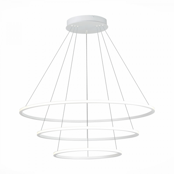 ST604.543.114 Светильник подвесной ST-Luce Белый/Белый LED 1*114W 4000K Подвесные светильники