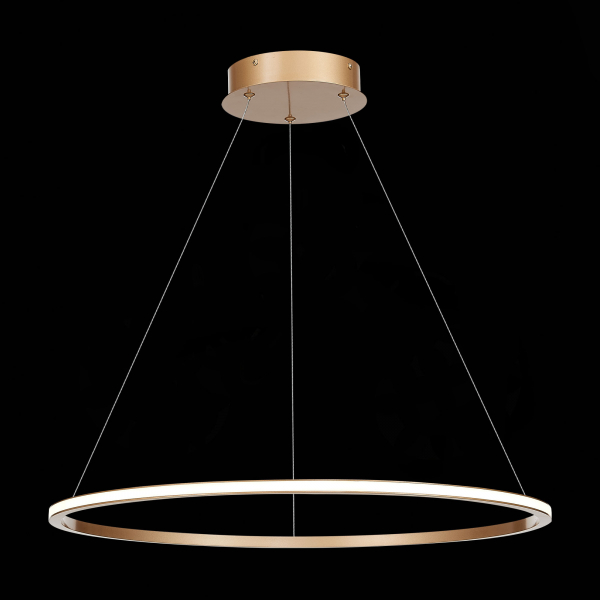 ST604.243.34 Светильник подвесной ST-Luce Золотистый/Белый LED 1*34W 4000K Подвесные светильники, изображение 3