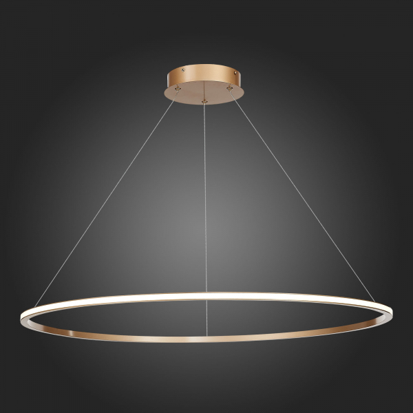 ST604.243.46 Светильник подвесной ST-Luce Золотистый/Белый LED 1*46W 4000K Подвесные светильники, изображение 4