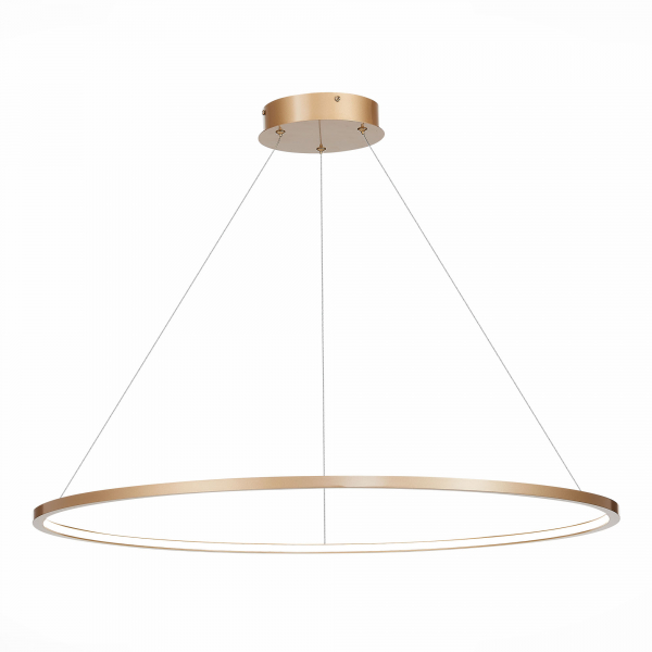 ST603.243.46 Светильник подвесной ST-Luce Золотистый/Белый LED 1*46W 4000K Подвесные светильники