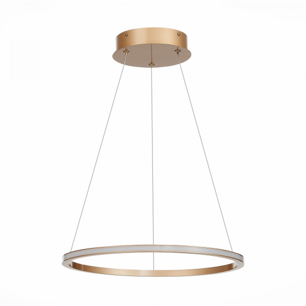 ST604.243.22 Светильник подвесной ST-Luce Золотистый/Белый LED 1*22W 4000K Подвесные светильники, изображение 2