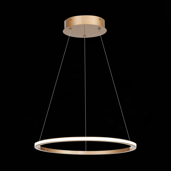ST604.243.22 Светильник подвесной ST-Luce Золотистый/Белый LED 1*22W 4000K Подвесные светильники, изображение 3
