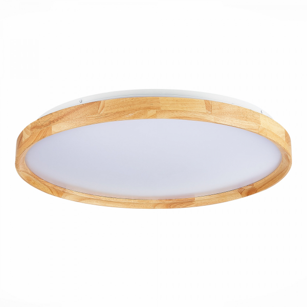 SLE201382-01 Светильник потолочный Светлое дерево/Белый LED 1*40W 3000K/4000K/6000K DELIA, изображение 4