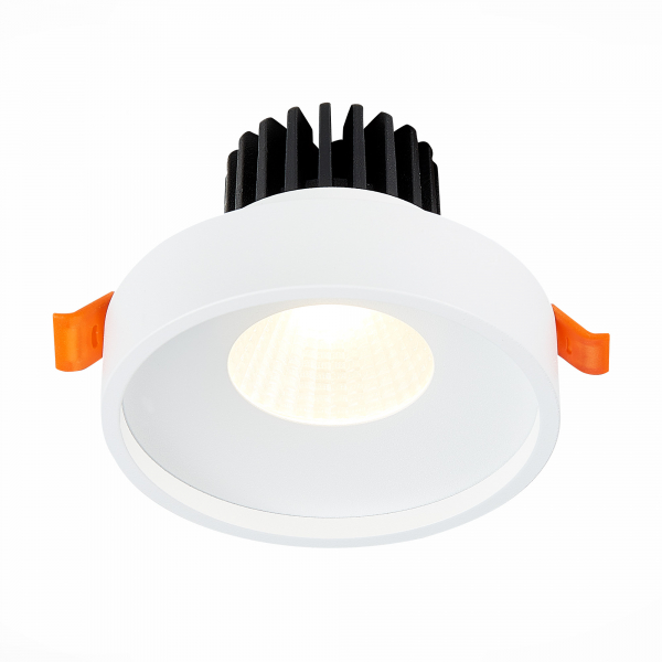 ST751.538.10 Св-к встр. Белый LED 1*10W 3000K 750Lm Ra&gt;90 38° IP20 D100xH75 170-240V Встраиваемые светильники