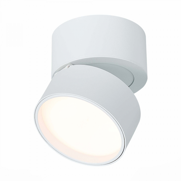 ST651.532.09 Светильник потолочный поворотный Белый LED 1*9W 3000K 720Lm Ra&gt;90 120° IP20 D85xH87 170-240VV Накладные светильники