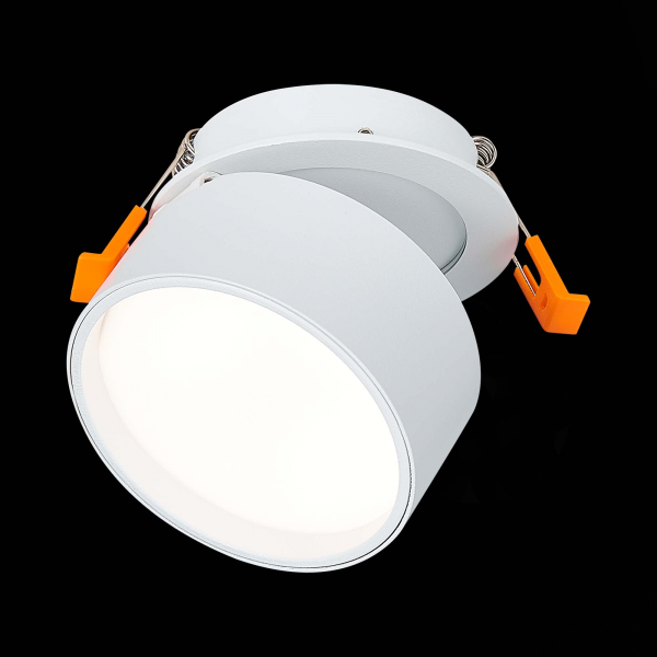 ST651.548.09 Встраиваемый поворотный светильник Белый LED 1*9W 4000K 720Lm Ra&gt;90 120° IP20 D85xH68 170-240VV Встраиваемые светильники, изображение 6