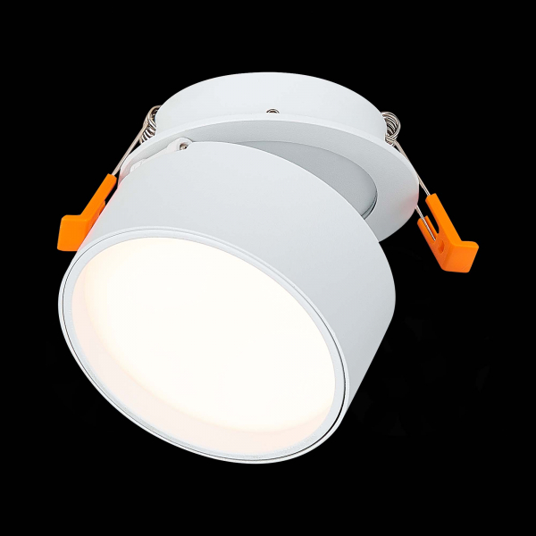ST651.538.09 Встраиваемый поворотный светильник Белый LED 1*9W 3000K 720Lm Ra&gt;90 120° IP20 D85xH68 170-240VV Встраиваемые светильники, изображение 6