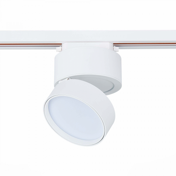 ST651.536.14 Св-к трек. Белый LED 1*14W 3000K 1 100Lm Ra&gt;90 120° IP20 D104xH128 170-240VV Однофазная трековая система, изображение 2