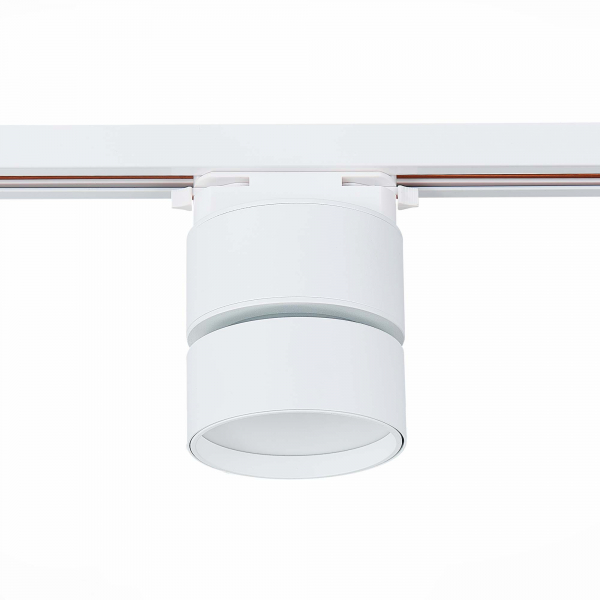 ST651.546.09 Св-к трек. Белый LED 1*9W 4000K 720Lm Ra&gt;90 120° IP20 D85xH122 170-240VV Однофазная трековая система, изображение 3