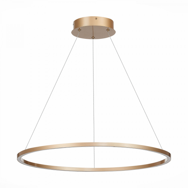 ST605.243.34 Светильник подвесной ST-Luce Золотистый/Белый LED 1*34W 4000K Подвесные светильники, изображение 2