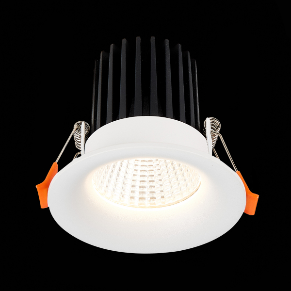 ST703.548.10 Св-к встр. Белый LED 1*10W 4000K 900Lm Ra&gt;90 38° IP20 D85xH75 170-240V Встраиваемые светильники, изображение 4