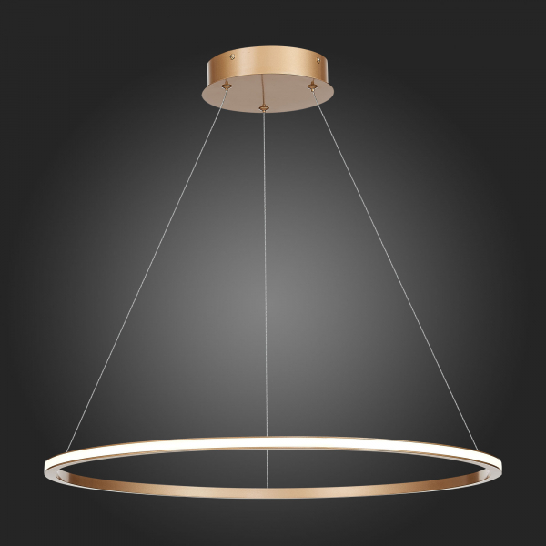 ST604.243.34 Светильник подвесной ST-Luce Золотистый/Белый LED 1*34W 4000K Подвесные светильники, изображение 4