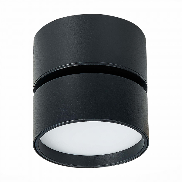 ST651.432.09 Светильник потолочный поворотный Черный LED 1*9W 3000K 720Lm Ra&gt;90 120° IP20 D85xH87 170-240V Накладные светильники, изображение 3