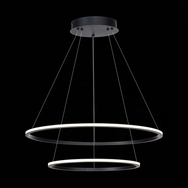 ST604.443.56 Светильник подвесной ST-Luce Черный/Белый LED 1*56W 4000K Подвесные светильники, изображение 3