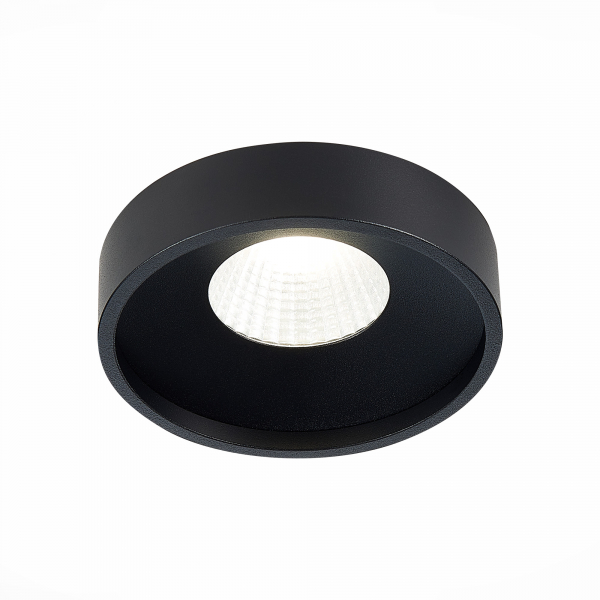 ST751.448.10 Св-к встр. Черный LED 1*10W 4000K 750Lm Ra&gt;90 38° IP20 D100xH75 170-240V Встраиваемые светильники, изображение 2