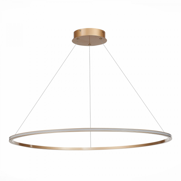 ST604.243.46 Светильник подвесной ST-Luce Золотистый/Белый LED 1*46W 4000K Подвесные светильники, изображение 2