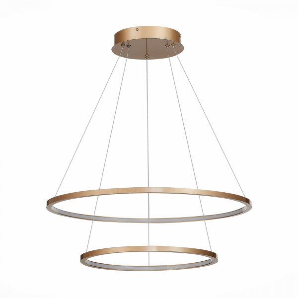 ST603.243.56 Светильник подвесной ST-Luce Золотистый/Белый LED 1*56W 4000K Подвесные светильники, изображение 2