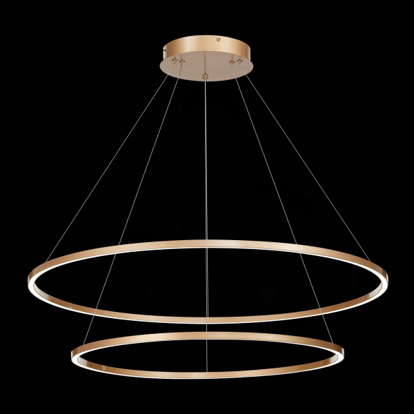 ST605.243.91 Светильник подвесной ST-Luce Золотистый/Белый LED 1*91W 4000K Подвесные светильники, изображение 3