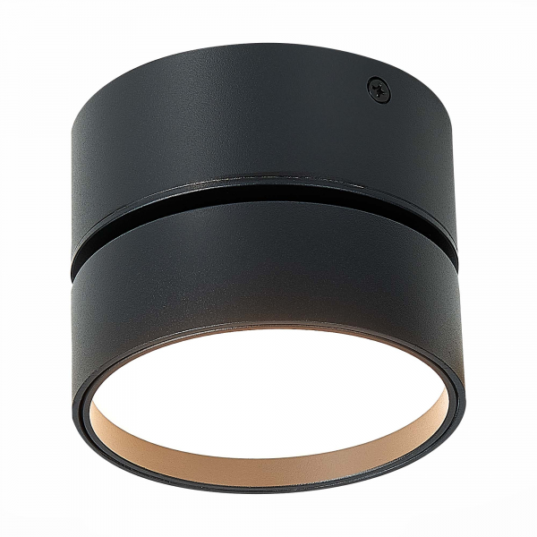 ST651.432.14 Светильник потолочный поворотный Черный LED 1*14W 3000K 1 100Lm Ra&gt;90 120° IP20 D105xH88 170-240VV Накладные светильники, изображение 2