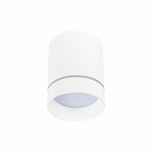 ST115.542.07 Светильник потолочный Белый LED 1*7W 4000K 490Lm Ra&gt;90 120° IP20 D79xH100 170-240V Накладные светильники, изображение 2