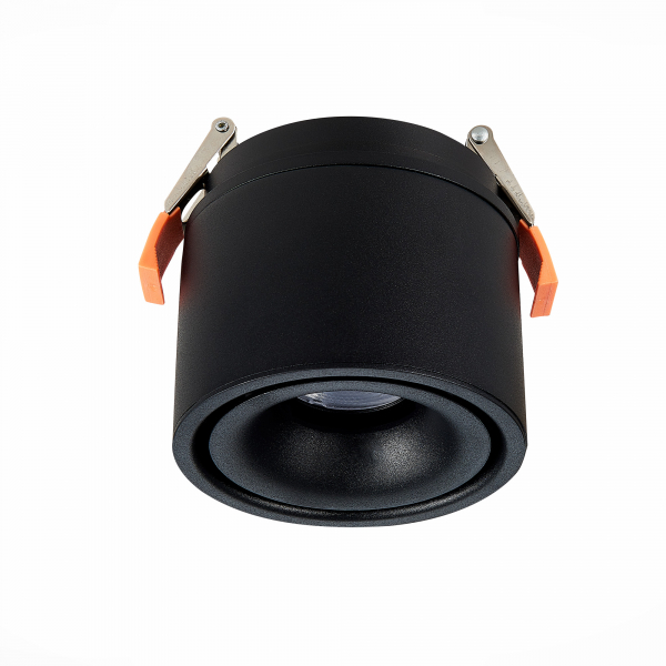 ST652.438.12 Св-к встр. Черный LED 1*12W 3000K 1 000Lm Ra&gt;90 36° IP20 D100xH105 170-240VV Встраиваемые светильники, изображение 5