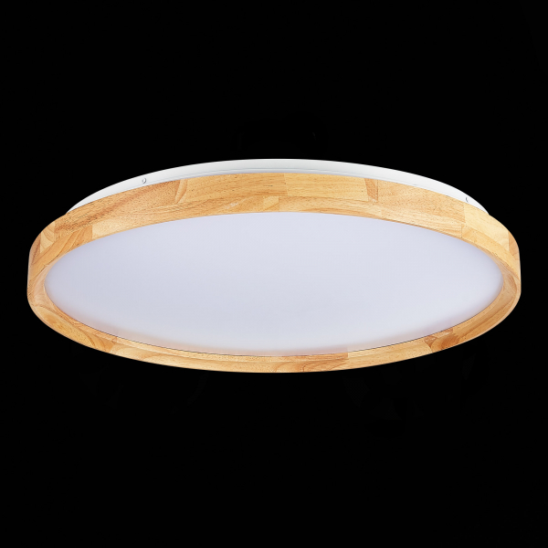 SLE201382-01 Светильник потолочный Светлое дерево/Белый LED 1*40W 3000K/4000K/6000K DELIA, изображение 8