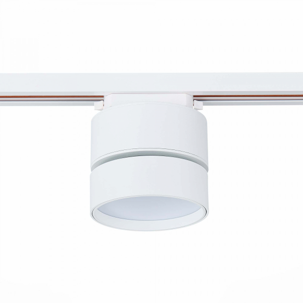 ST651.536.14 Св-к трек. Белый LED 1*14W 3000K 1 100Lm Ra&gt;90 120° IP20 D104xH128 170-240VV Однофазная трековая система, изображение 3