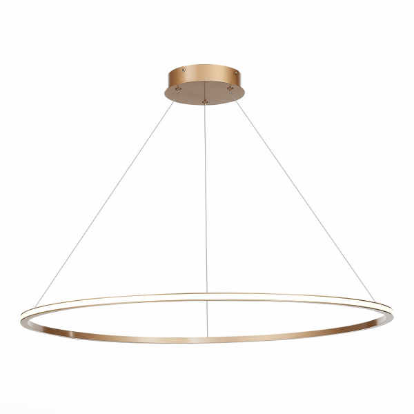 ST604.243.46 Светильник подвесной ST-Luce Золотистый/Белый LED 1*46W 4000K Подвесные светильники