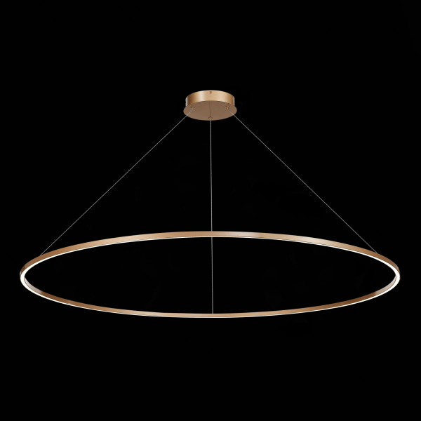 ST605.243.72 Светильник подвесной ST-Luce Золотистый/Белый LED 1*72W 4000K Подвесные светильники, изображение 4