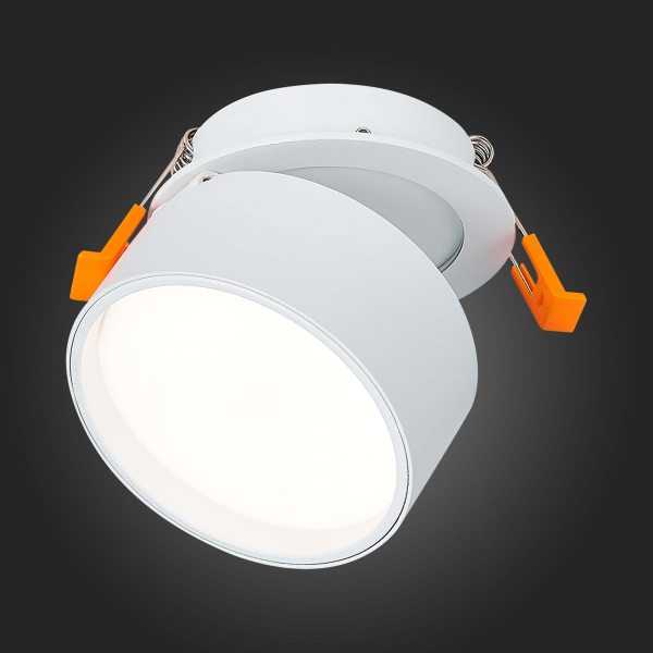 ST651.548.09 Встраиваемый поворотный светильник Белый LED 1*9W 4000K 720Lm Ra&gt;90 120° IP20 D85xH68 170-240VV Встраиваемые светильники, изображение 7