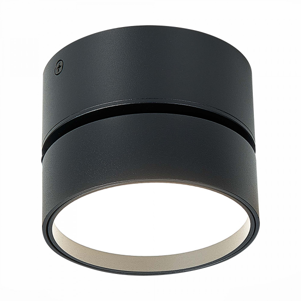 ST651.442.14 Светильник потолочный поворотный Черный LED 1*14W 4000K 1 100Lm Ra&gt;90 120° IP20 D105xH88 170-240VV Накладные светильники, изображение 2