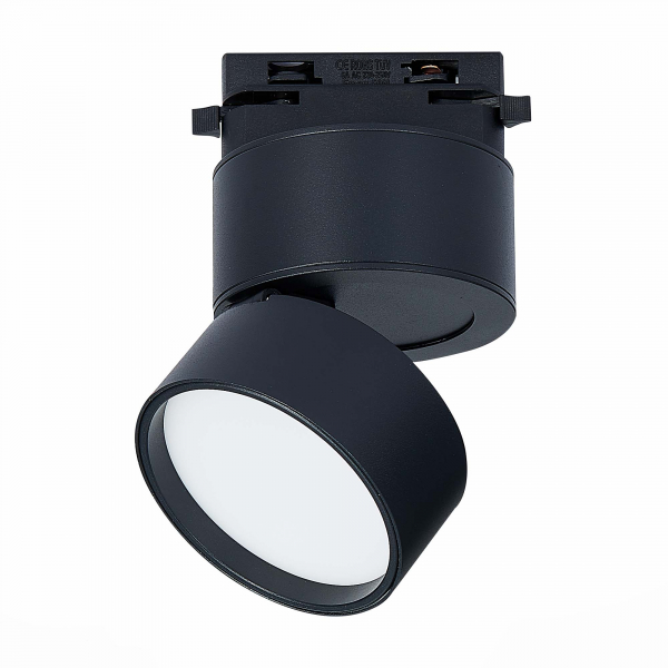ST651.446.09 Св-к трек. Черный LED 1*9W 4000K 720Lm Ra&gt;90 120° IP20 D85xH122 170-240VV Однофазная трековая система, изображение 4