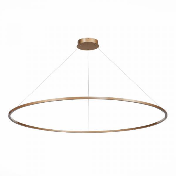 ST605.243.72 Светильник подвесной ST-Luce Золотистый/Белый LED 1*72W 4000K Подвесные светильники, изображение 2